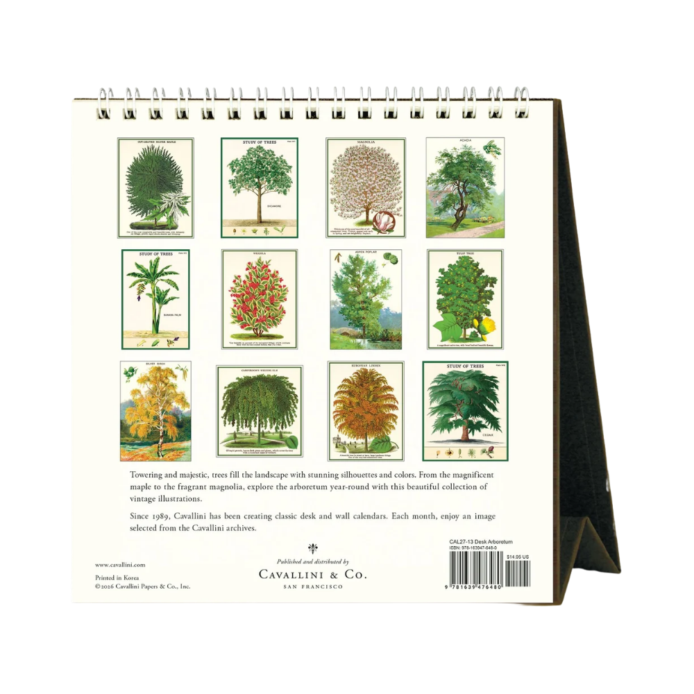 Arboretum 2027 Desk Calendar