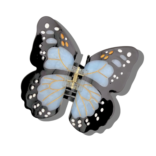 Baby Blue Butterfly Claw Clip