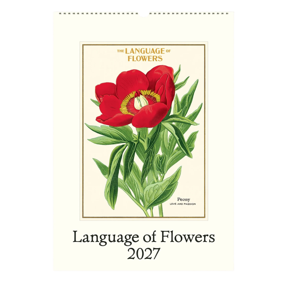 Language of Flowers 2027 Wall Calendar