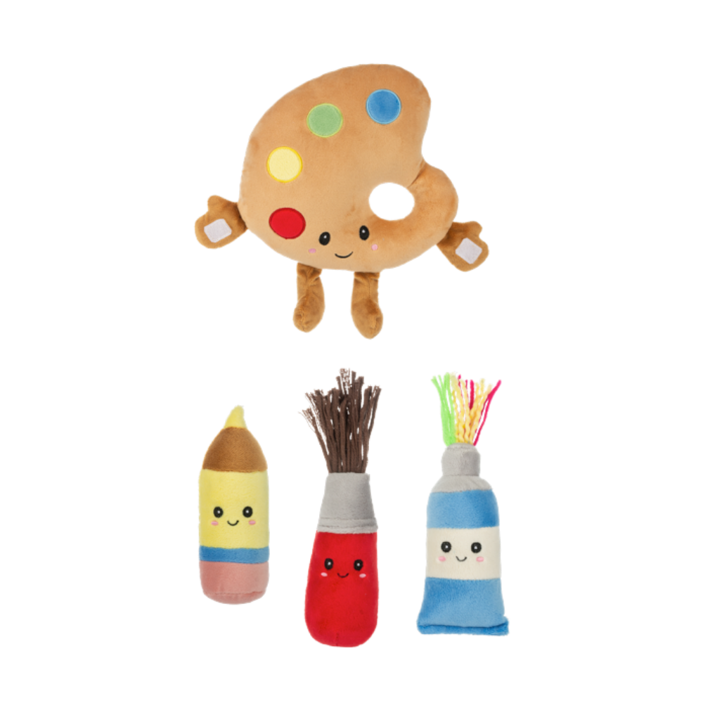 Paint Palette Plush Set
