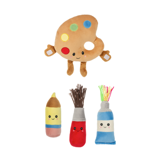 Paint Palette Plush Set