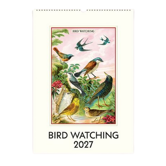 Birdwatching 2027 Wall Calendar