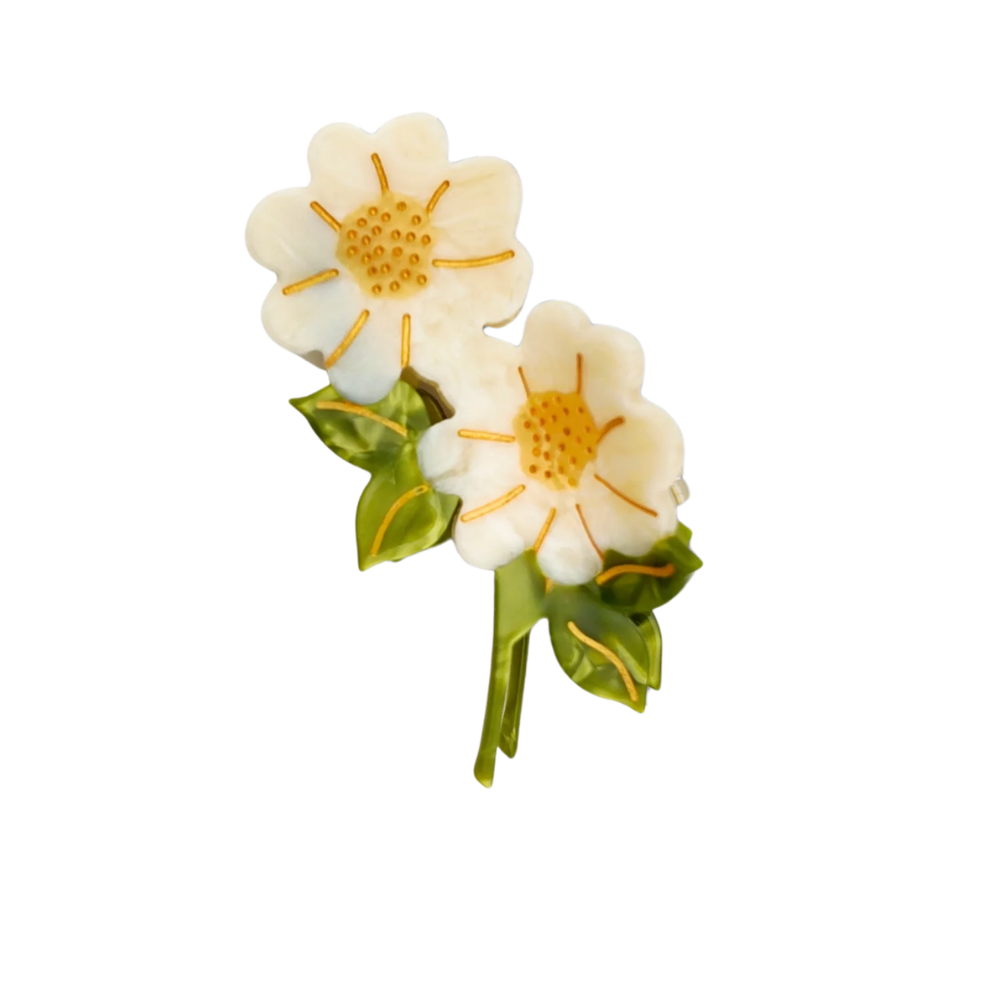 Vintage Daisy Claw Clip