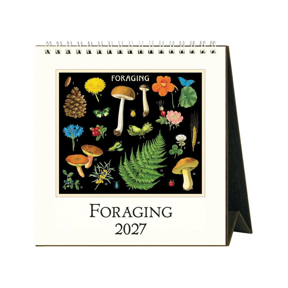 Foraging 2027 Desk Calendar