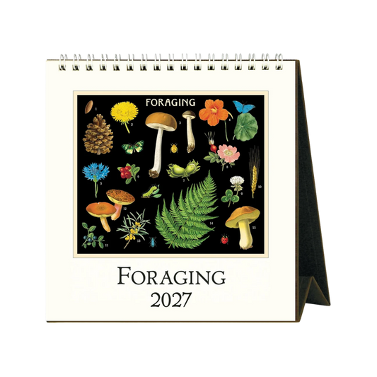 Foraging 2027 Desk Calendar