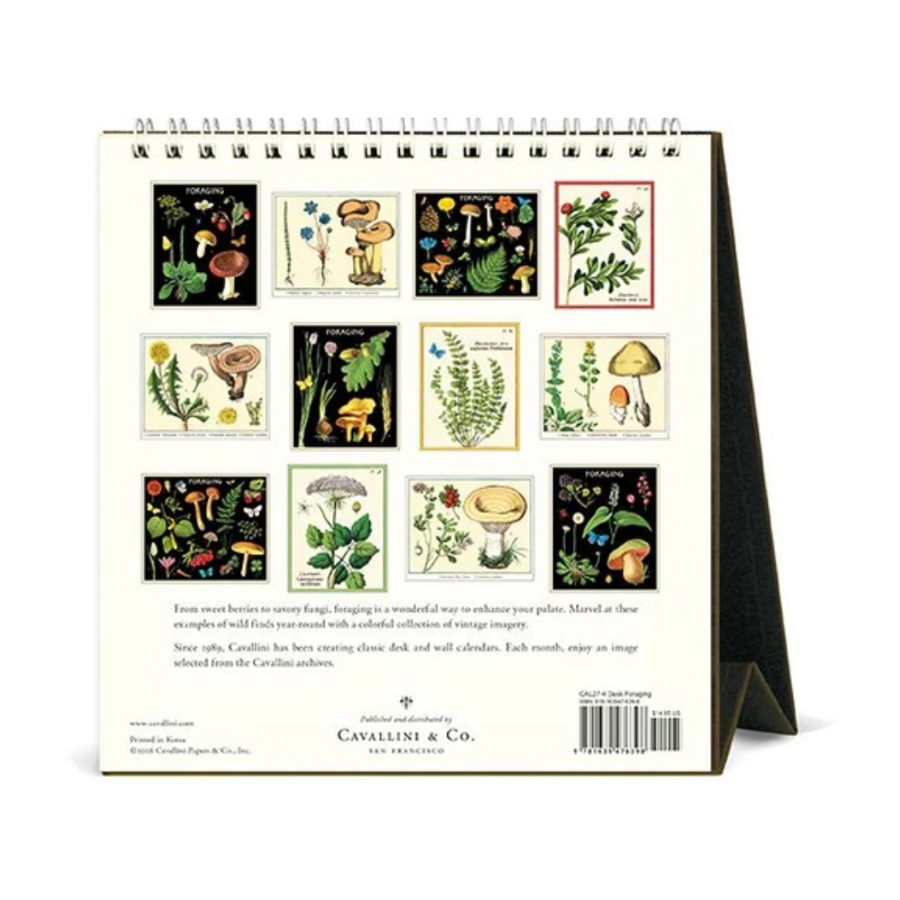 Foraging 2027 Desk Calendar