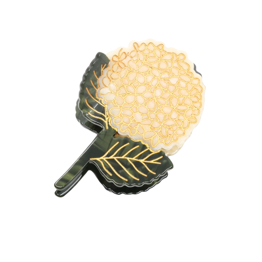 Hydrangea Claw Clip