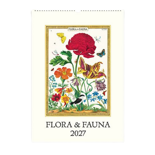 Flora & Fauna 2027 Wall Calendar