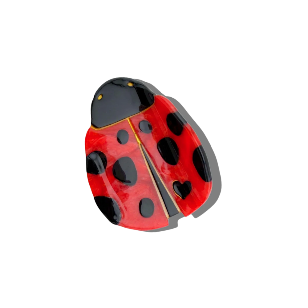 Ladybug Claw Clip