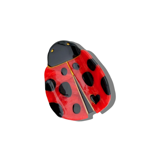 Ladybug Claw Clip