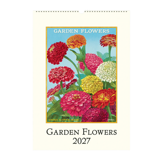 Garden Flowers 2027 Wall Calendar