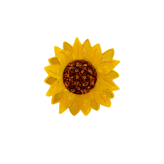 Sunflower Claw Clip