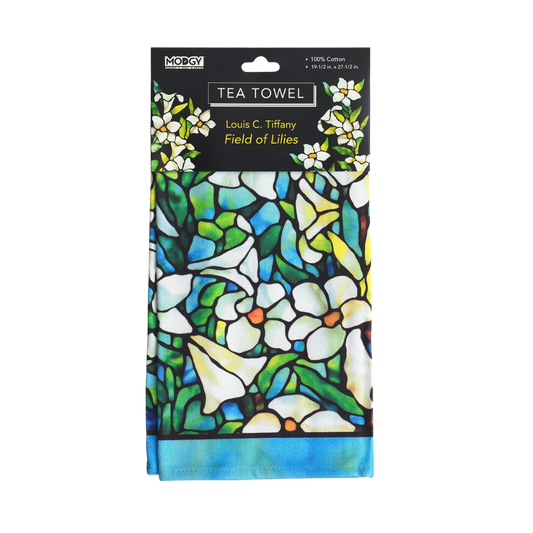 Tiffany Field of Lilies Tea Towel