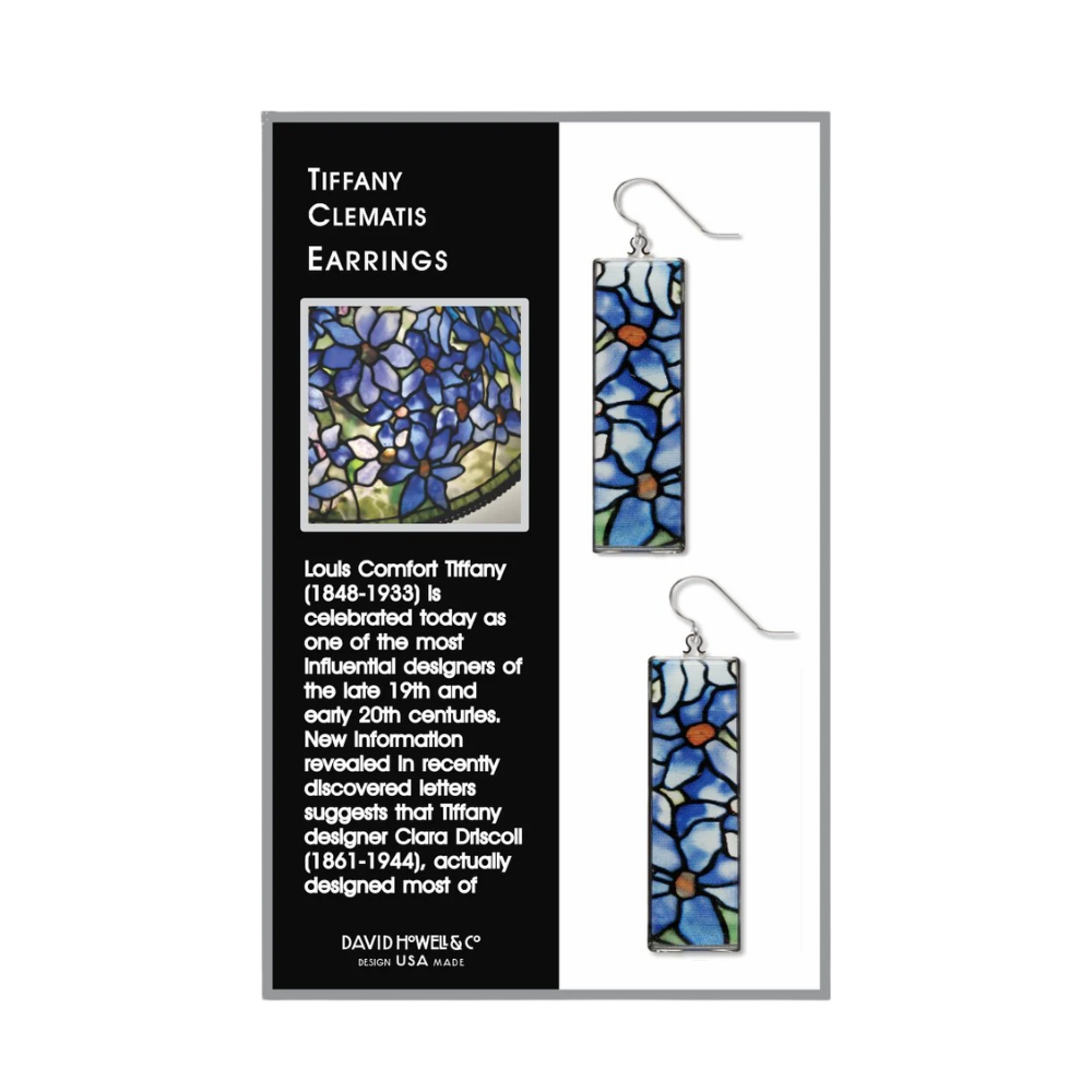 Tiffany Clematis Earrings
