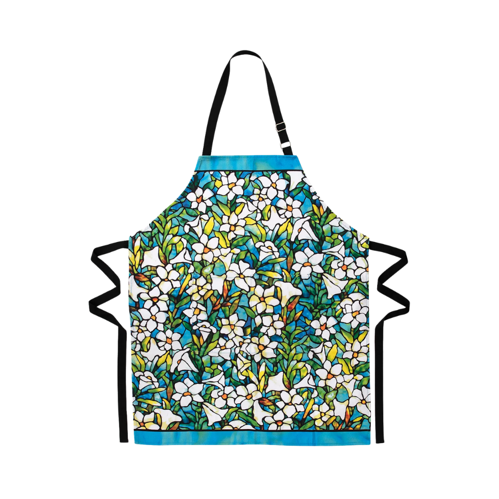 Louis C. Tiffany Field of Lilies Apron