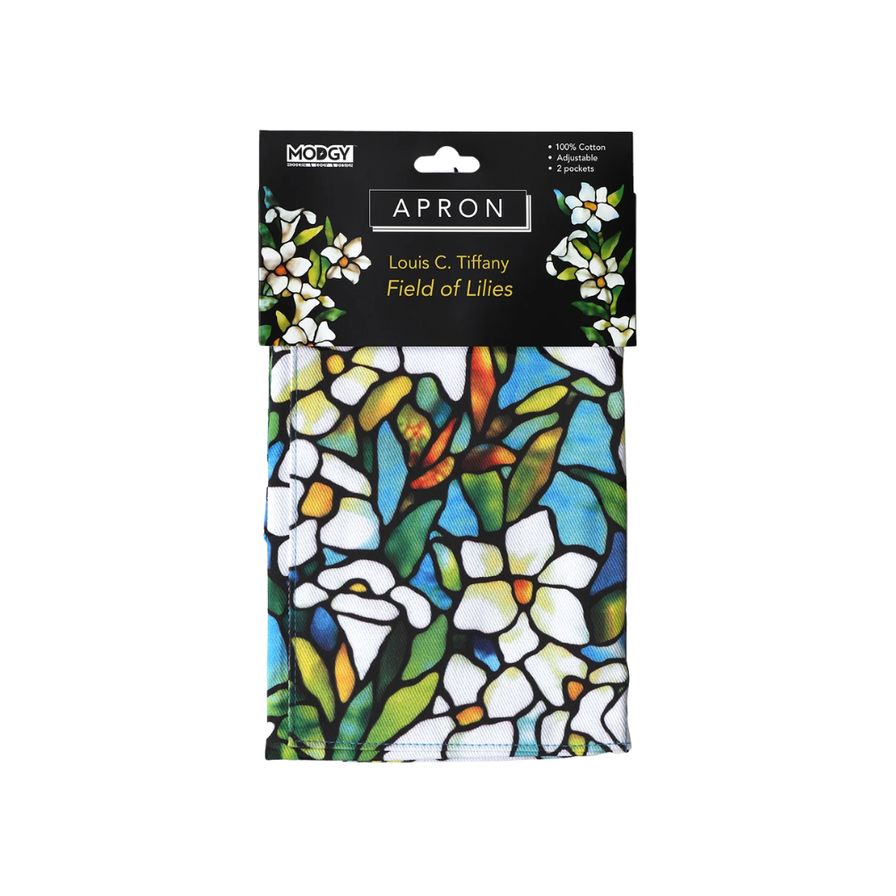 Louis C. Tiffany Field of Lilies Apron