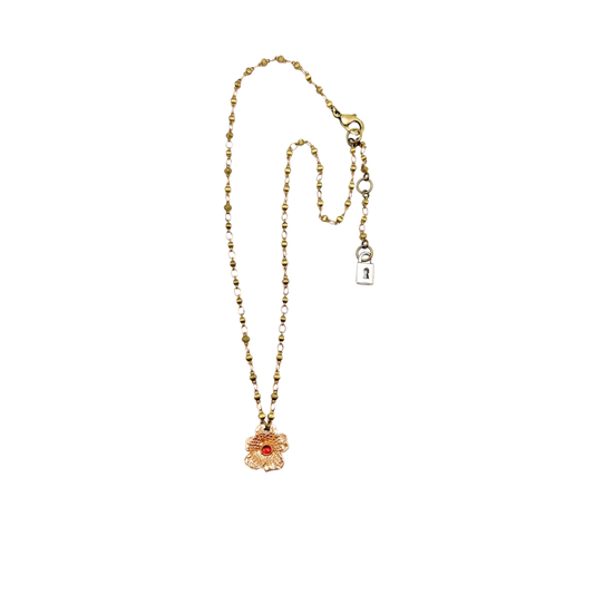 Lace Flower Necklace