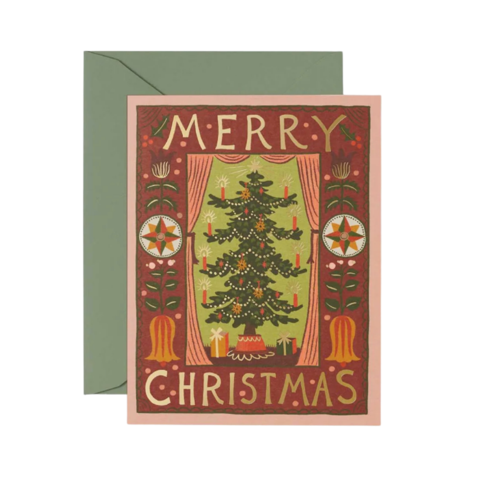 Folk Tree Card Set