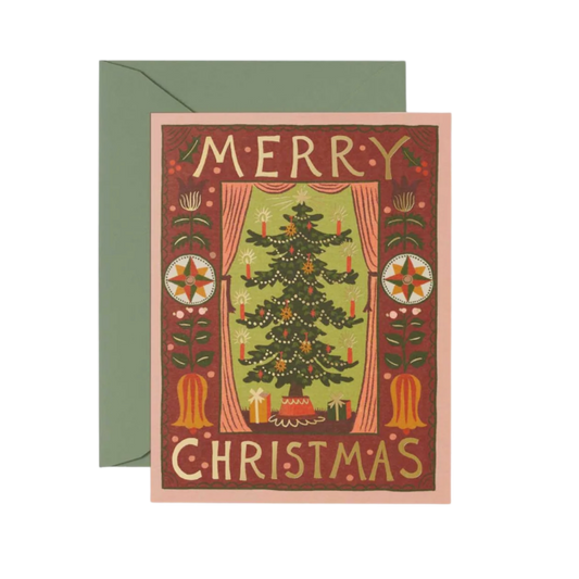 Folk Tree Card Set