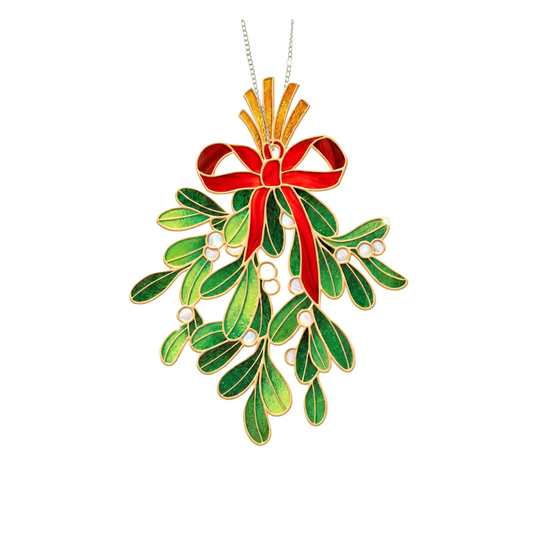 Festive Mistletoe Suncatcher