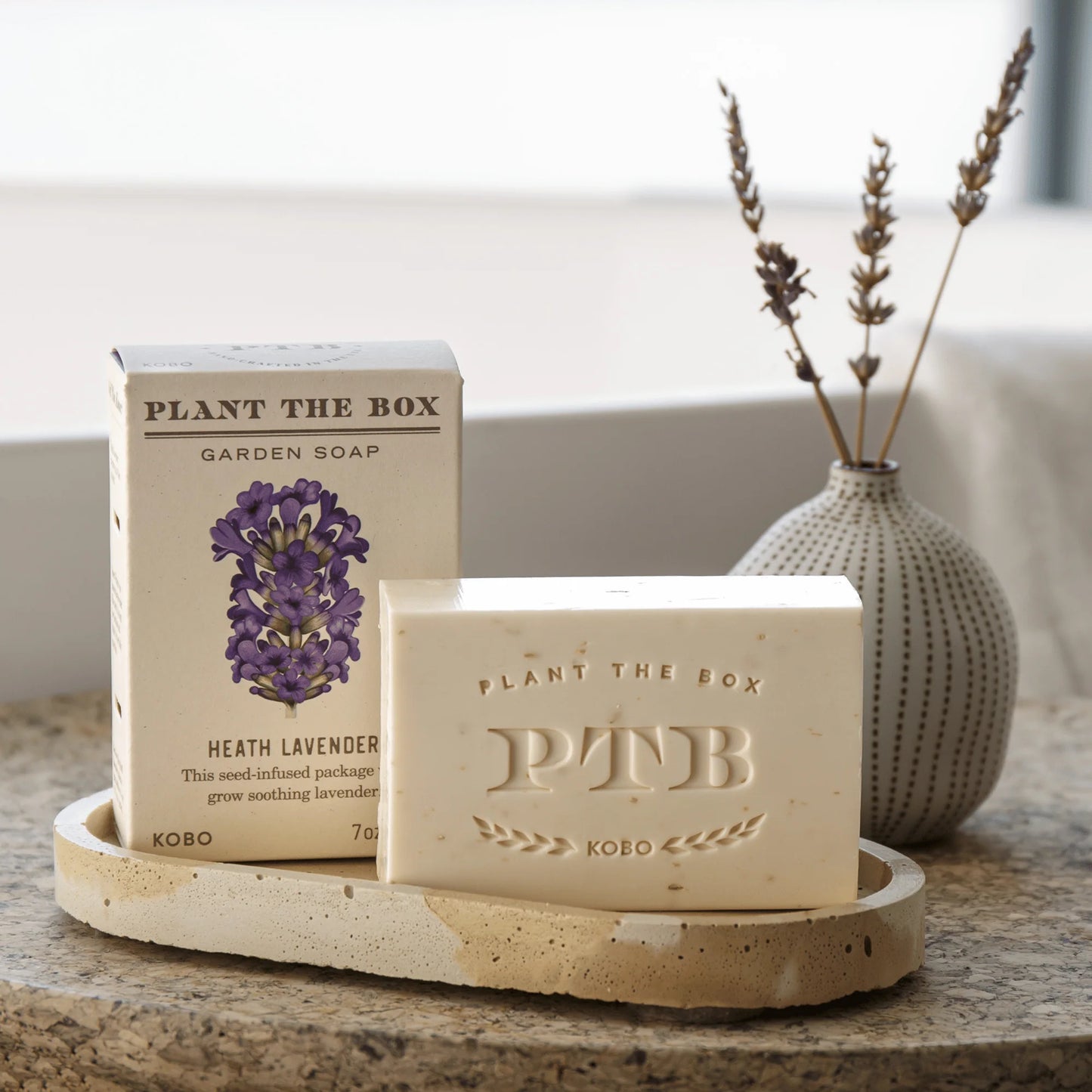 Plant the Box Garden Soap - Heath Lavender