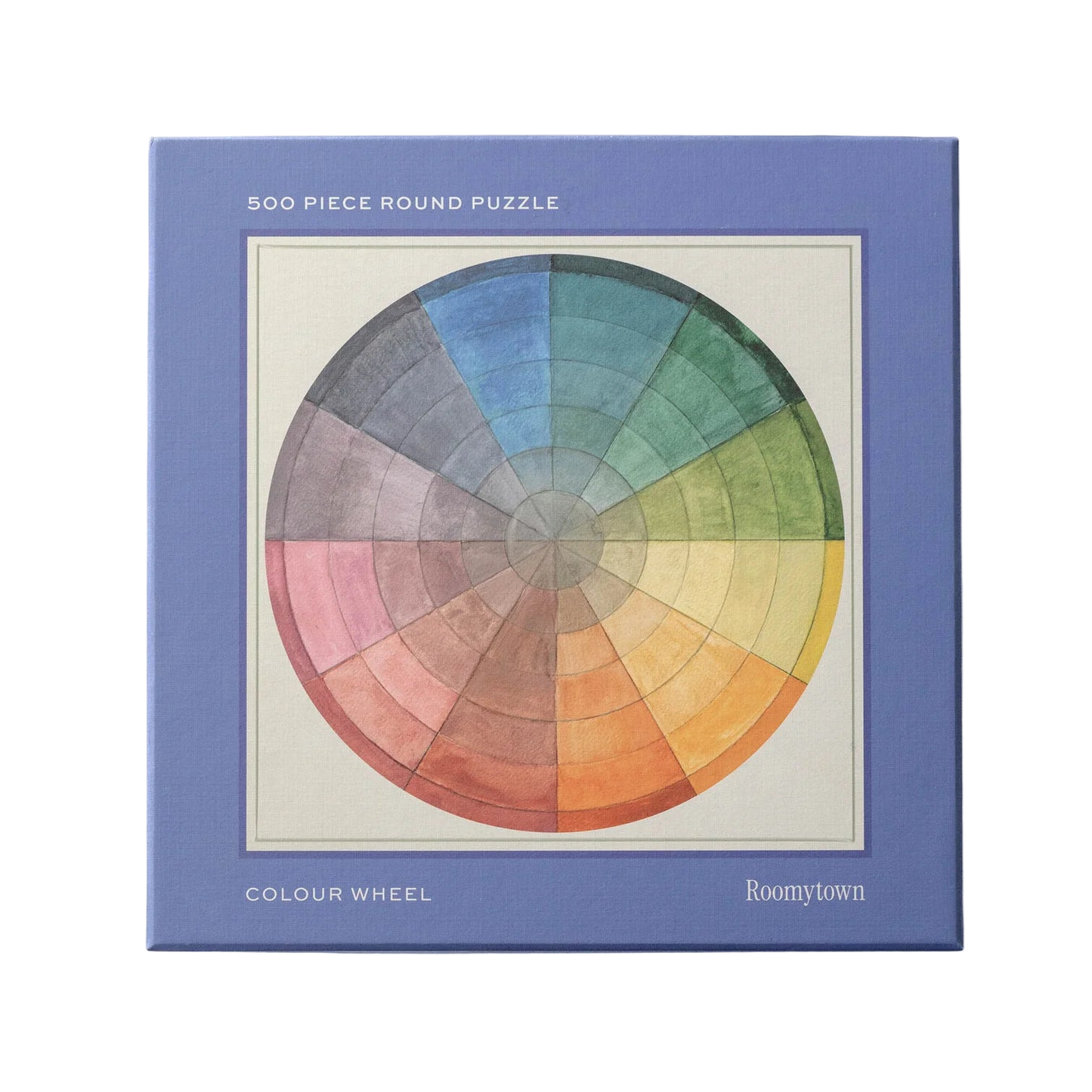 Color Wheel Round 500 Piece Puzzle