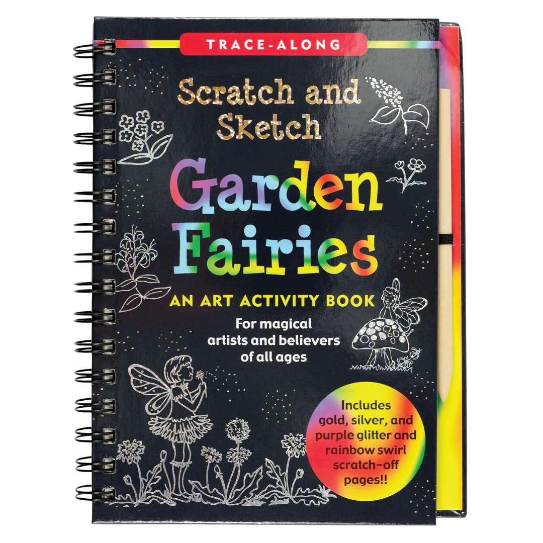 Garden Fairies Scratch and Sketch