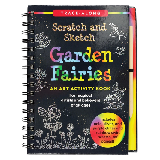 Garden Fairies Scratch and Sketch