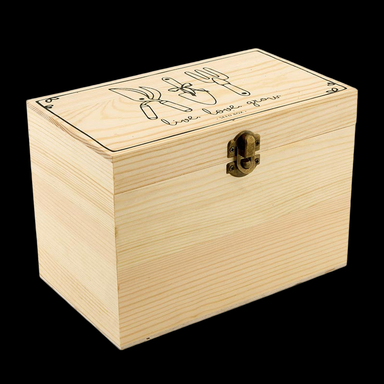 Seed Packet Storage Box - Live Love Grow