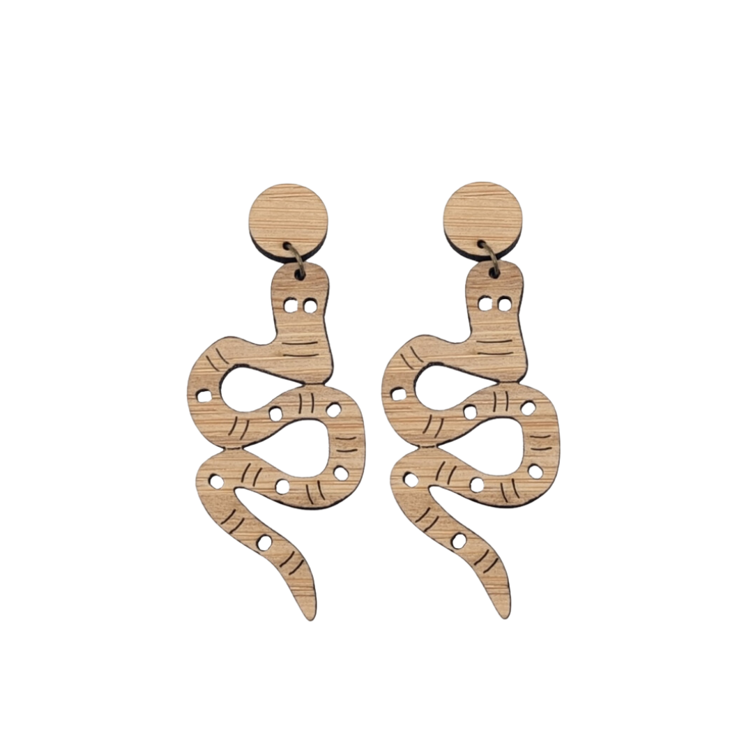 Snake Dangle Earrings