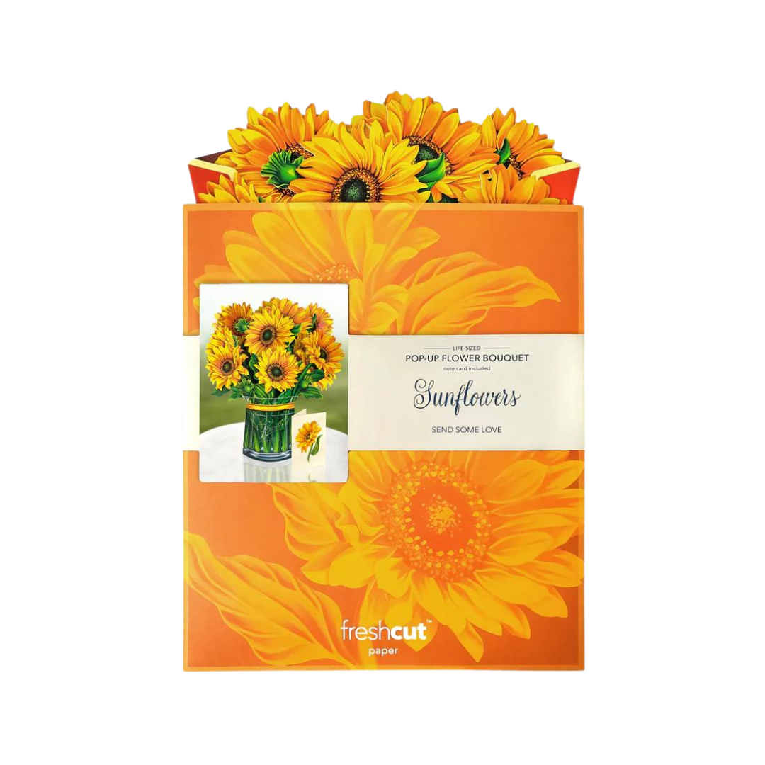 Sunflowers Pop-Up Bouquet Card