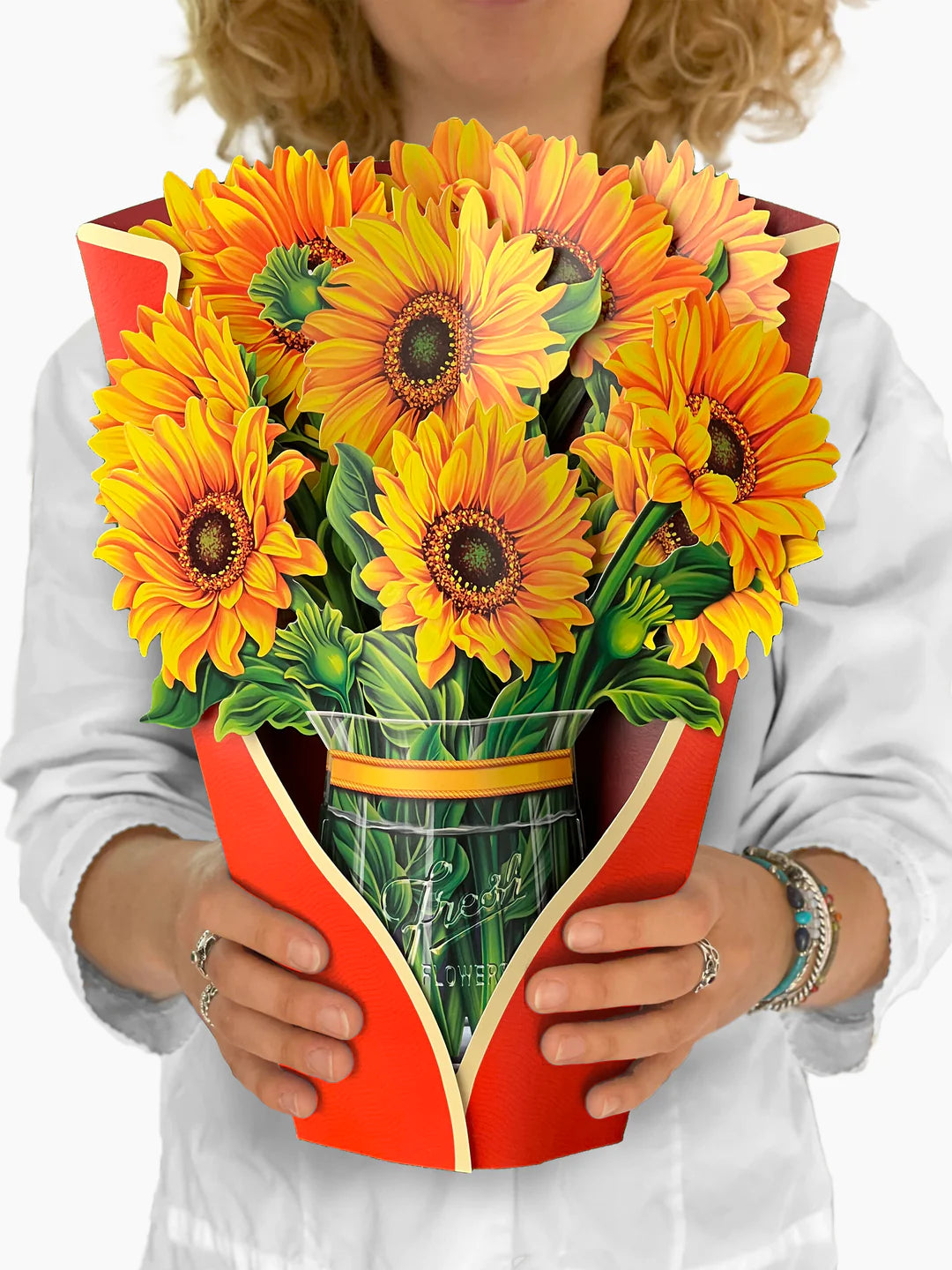 Sunflowers Pop-Up Bouquet Card