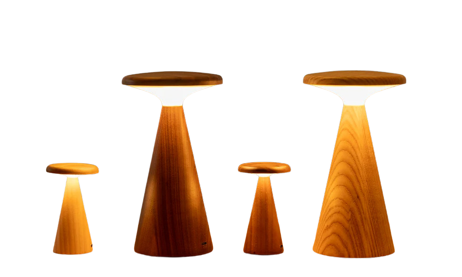 Sylva Table Lamp - Walnut