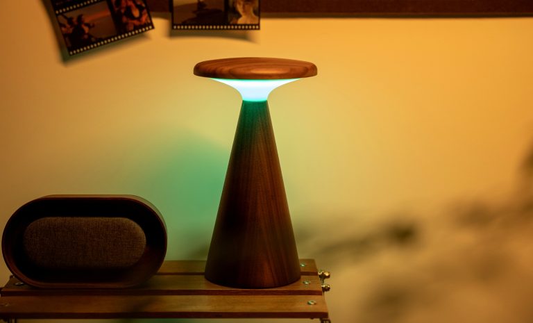Sylva Table Lamp - Walnut