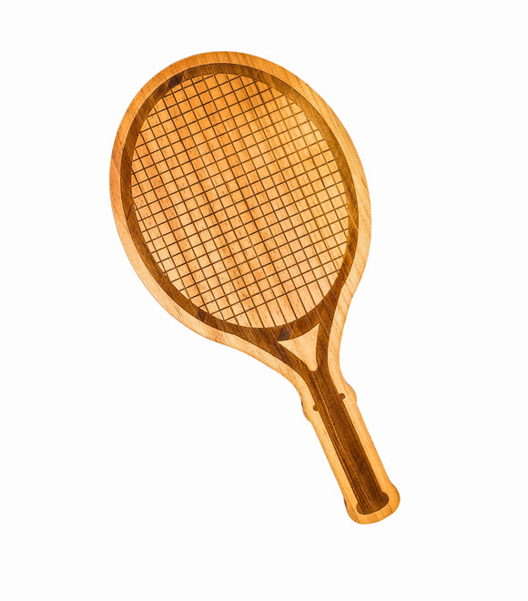 Tennis Racket Charcuterie Board