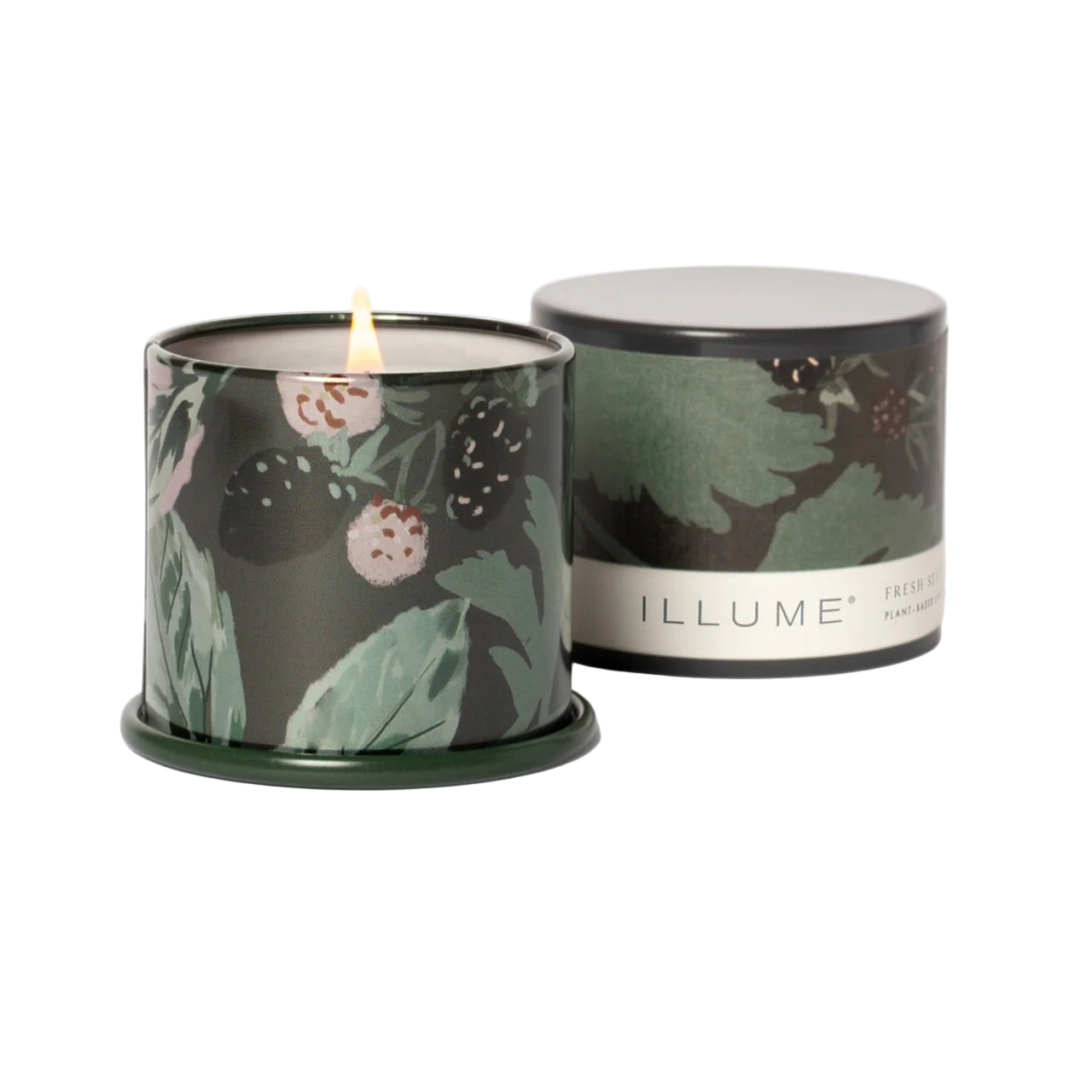 Blackberry Absinthe Tin Candle