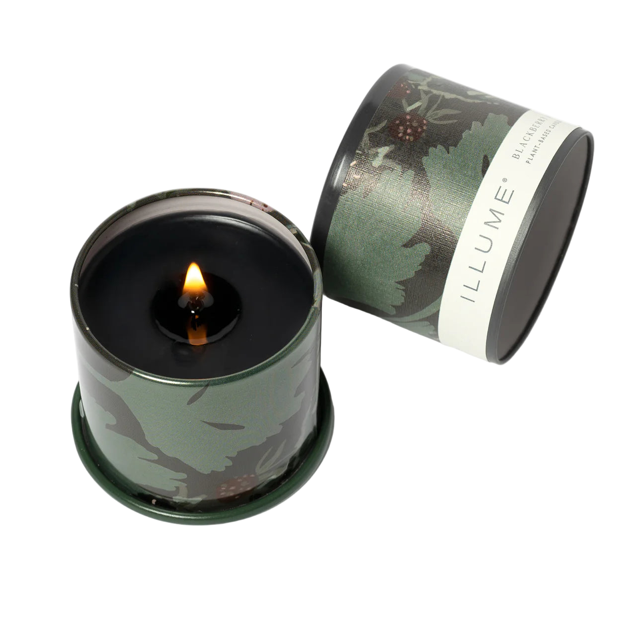 Blackberry Absinthe Tin Candle