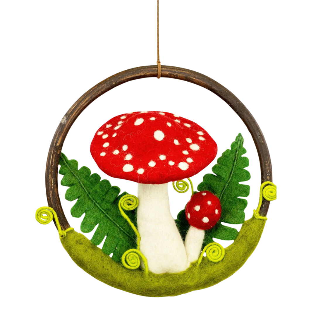 Red Toadstool Forest Ring