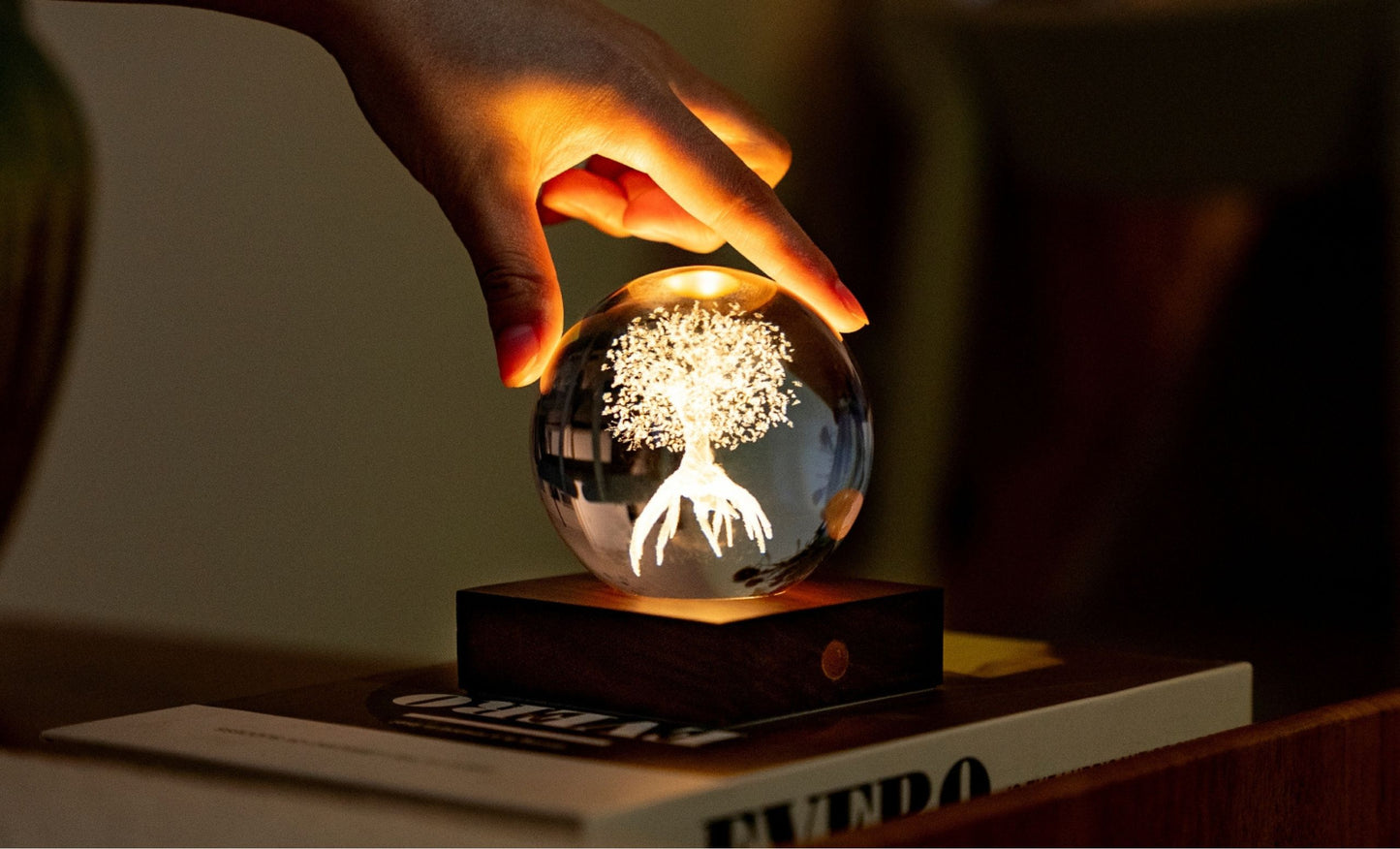 Amber Crystal Light - Tree of Life