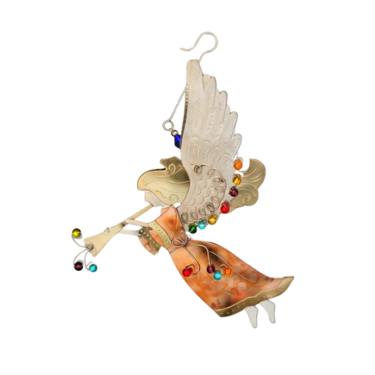 Trumpet Angel Ornament