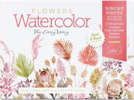 Paint Your Own Cards - Floral Set