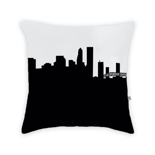 Jacksonville Skyline Throw Pillow