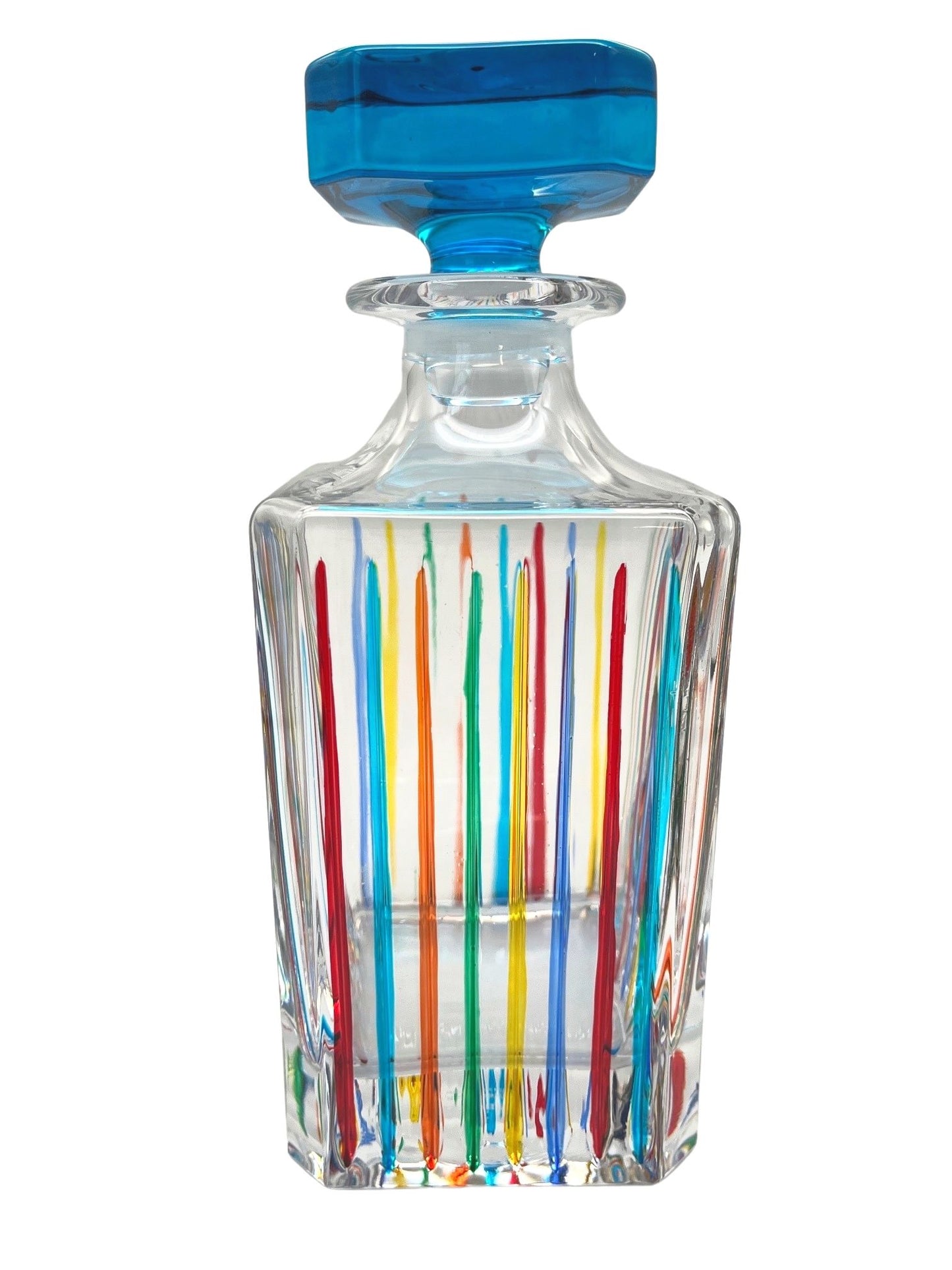 Venetian Crystal Glass Timeless Decanter