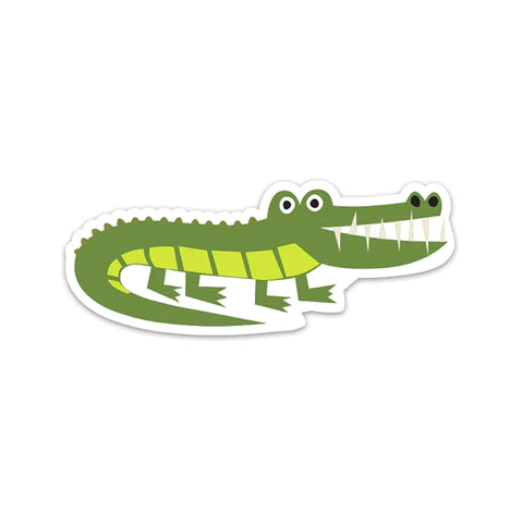 Alligator Vinyl Sticker