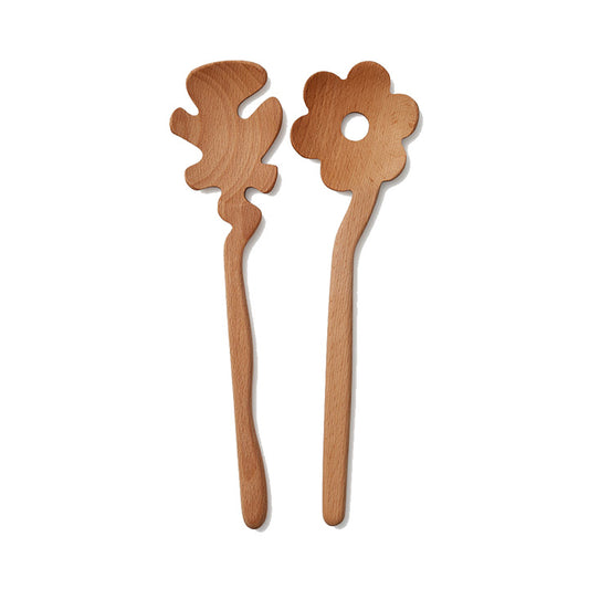 Flower Serving Utensil Set