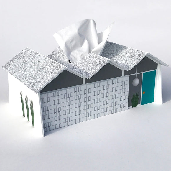 House Tissue Box Covers - Folded Plate
