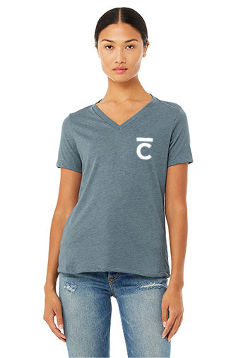 Cummer Logo V-Neck T-Shirt