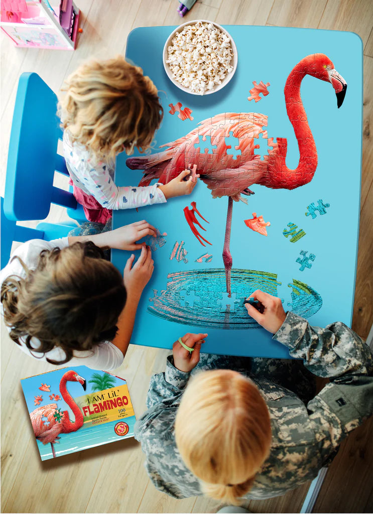 I Am Lil' Flamingo - 100 Piece Puzzle