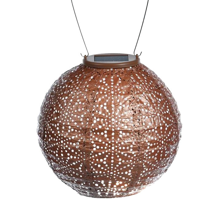 Copper Round Lantern