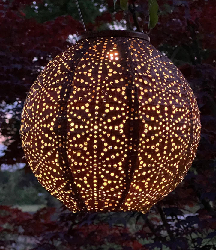 Copper Round Lantern